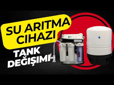 Su arıtma cihazı tank değişimi.#elektronik #tamir #elektirik #suarıtma #sutank##su