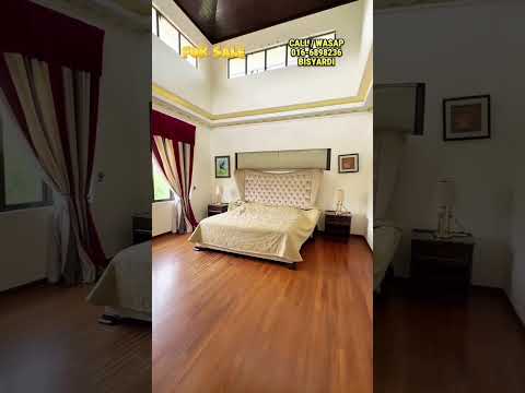 4 STOREY BUNGALOW TAMAN BUKIT MELAWATI WITH SWIMMING POOL video