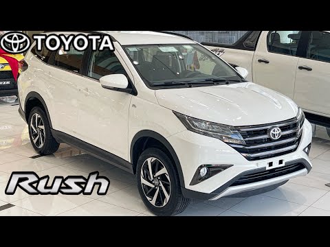 2023 Toyota Rush white Color - 7 Seats SUV [Interior and Exterior] In-depth walk around