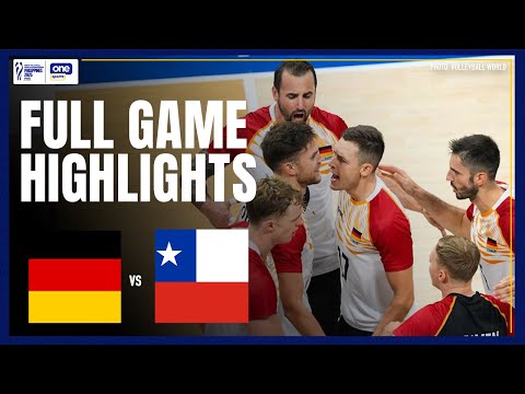 GERMANY vs. CHILE | FULL GAME HIGHLIGHTS | 2025 FIVB MEN'S WORLD CHAMPIONSHIP | SEPT. 15