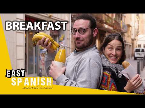 Breakfast in Slow Spanish | Super Easy Spanish 105