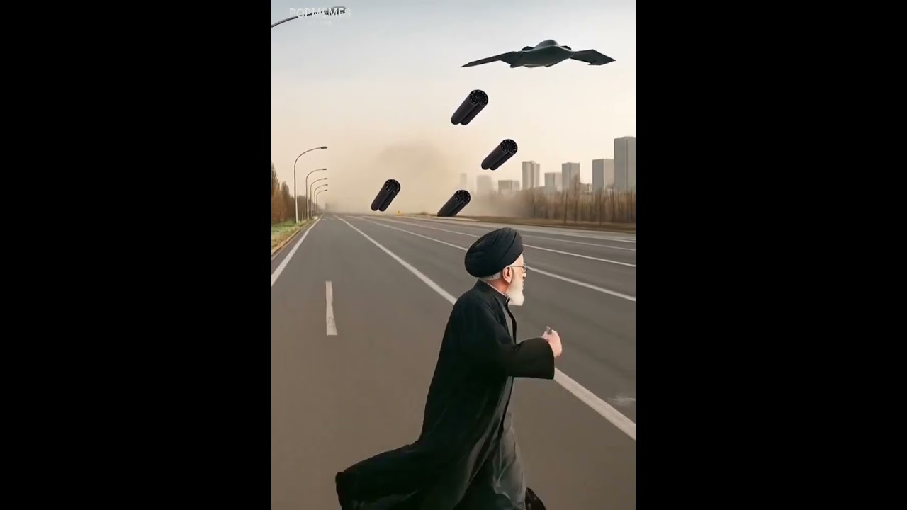 🎶 I Ran… I Ran So Far Away… 🇮🇷💥😂