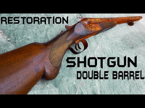 Vintage Double Barrel ShotGun - Impressive RESTORATION