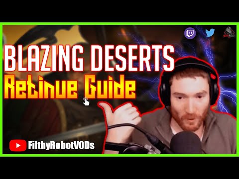 Blazing Deserts Retinue Guide | Battle Brothers | Build Guide