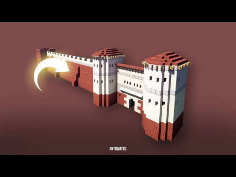 Greco-Roman Wall Build Guide: How To Build Greco-Roman City/Fortress Walls In Minecraft