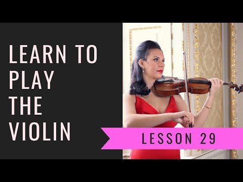 LEARN THE VIOLIN ONLINE Lesson 29 Harmonics