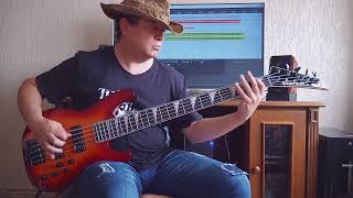 Video thumbnail for Tuto Hallgrim playing his new Jackson Bass V JS3VQ by Tuto Hallgrim