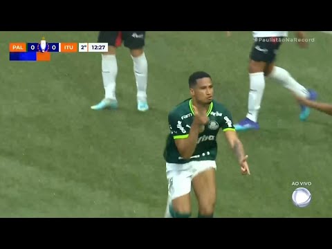 Gol de Murilo - Palmeiras 1x0 Ituano - Campeonato Paulista 2023 - Semi Final