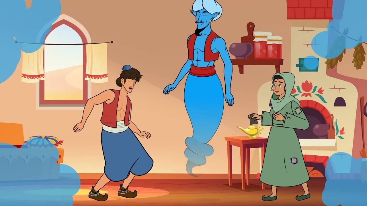Aladin et la Lampe Magique | Épisodess 1&2 | Dessin Animé en Français | Conte pour enfants
