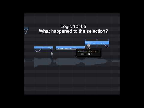 Logic 10.4.5. What's new? - GREATEST BUG OF ALL TIME (flex pitch)