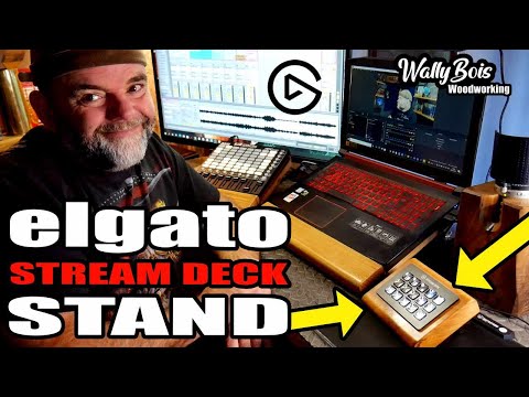 The Elgato Stream Deck Stand is RUBBISH [Woodworking Project]