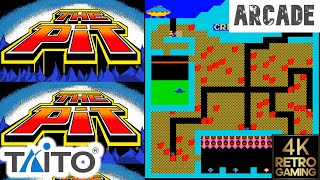 The Pit Arcade ( Taito 1982 ) 4k Gameplay