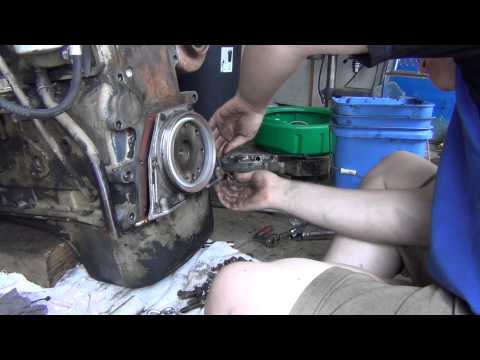 Cummins 4BT Rear Main Seal Replacement