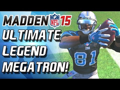 Madden 15 Ultimate Team - ULTIMATE LEGEND MEGATRON IS FREAK OF NATURE! - MUT 15