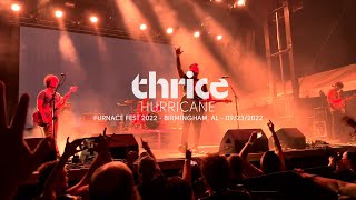 Thrice - Hurricane (Live at Furnace Fest 2022, Birmingham, AL)
