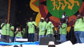 Hot 8 let me do my thing Jazz Fest 2013