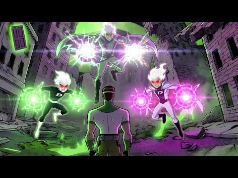 Ben 10K Omniverse vs Danny Phantom Variants Ai Animation