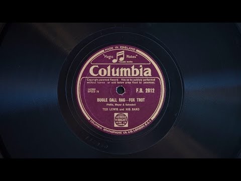 Bugle Call Rag • Ted Lewis and His Band (Victrola Credenza)