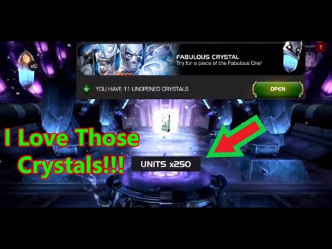 Platinumpool Arena Milestones! Opening Fabulous Crystals! | Marvel Contest Of Champions