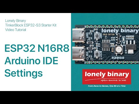 Install Arduino IDE & Lonely Binary ESP32-S3 M16R8 Support  (Under 2 Minutes!)