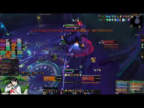 АМПИР vs Shad'har the Insatiable -  Ny'alotha Mythic | Balance Druid PoV