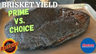 COSTCO PRIME Vs. CHOICE BRISKET| WHICH BRISKET HAS A BETTER YIELD? Costco Prime & Choice Experiment