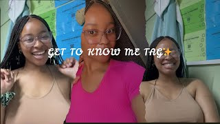 GET TO KNOW ME TAG | South African YouTuber 🤍