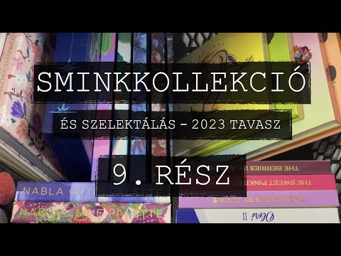SMINKKOLLEKCIÓ ÉS SZELEKTÁLÁS ( 2023 TAVASZ ) - 9. RÉSZ - SZEMHÉJPÚDER PALETTÁK - 2 | PaLetta