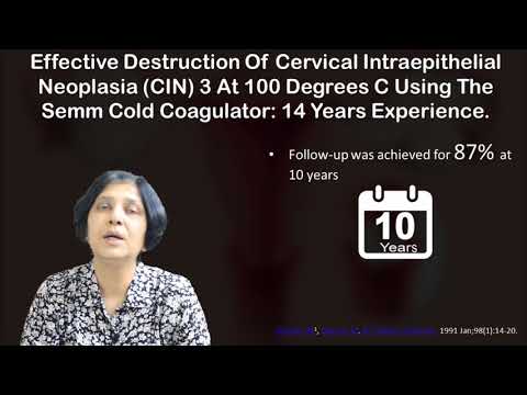 Thermocoagulation In The Management of Cervical Intraepithelial Neoplasia (CIN)