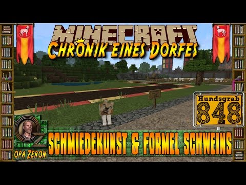 Minecraft #848-Chronik eines Dorfes-Schmiedekunst & Formel Schweins[HD+Deutsch]