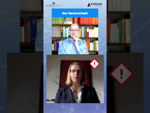 Prüferin am JPA: Der Beginn des Prüfungsgesprächs (mündliche Prüfung) #shorts #jura