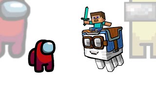 Mini Crewmate Kills MINECRAFT - Part 5 (Ghast Update) | Among Us