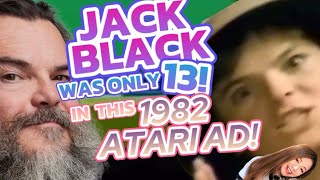 JACK BLACK was only 13 in this 1982 PITFALL ATARI ad!! #retrogaming #atari #gaming #gamer