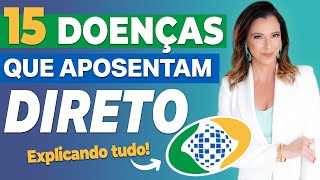 15 DOENÇAS QUE DÃO DIREITO AO BENEFÍCIO DO INSS | AUXÍLIO-DOENÇA OU APOSENTADORIA POR INVALIDEZ