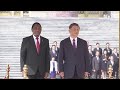 Zambian President Hichilema Meets China's Xi in Beijing