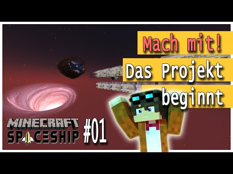 🚀 Spaceship #1 - Kurzzeitferienprojekt - Minecraft Adventure Map Making