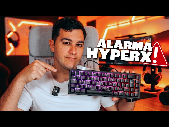 Teclado HyperX Alloy Origins 2 65% compacto Hot-Swappable RGB switch red Layout ES video