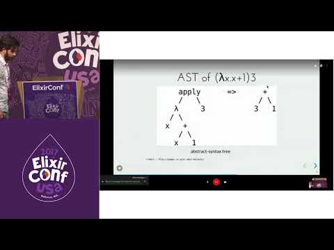 ElixirConf 2017 Lighting Talk - Lambda Calculus in 5 mintues - Mohd Maqbool Alam