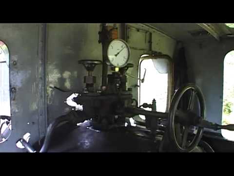 Achenseebahn -- a cogwheel railway in Austria. Cab ride