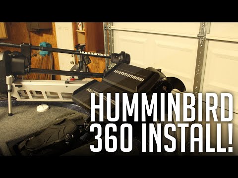 NEW HUMMINBIRD 360!! || How to Install Humminbird 360 on Minn Kota Ultrex.
