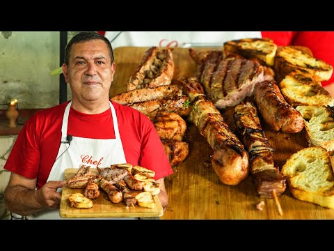 GRIGLIATA di CARNE CON il MIO NUOVO BARBECUE - Ricetta ESTIVA