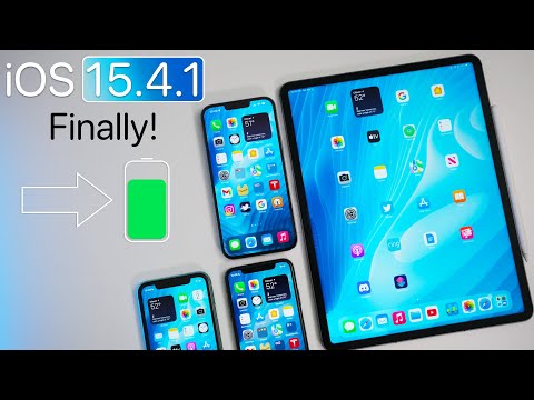 iOS 15.4.1 - Finally!