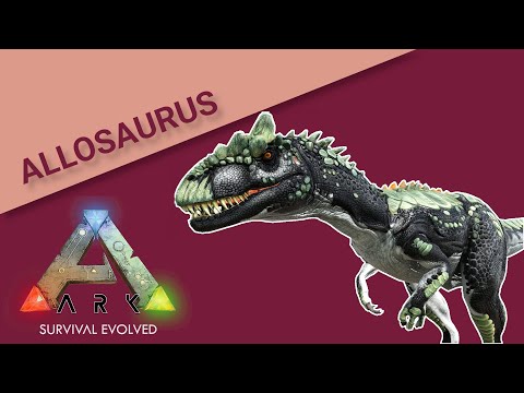 ALLOSAURUS - How to tame - Pack-dinosaur with bleeding damage for early- and mid-game | Guide