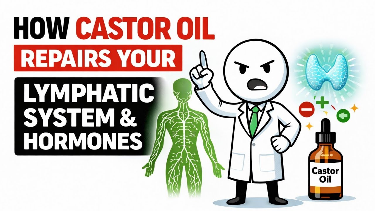 How Castor Oil Repairs Your Lymphatic System & Hormones