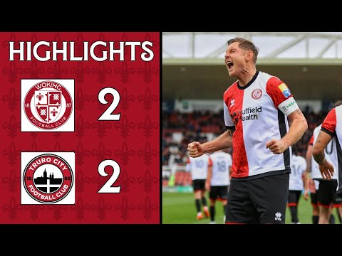 Woking 2-2 Truro City | Match Highlights