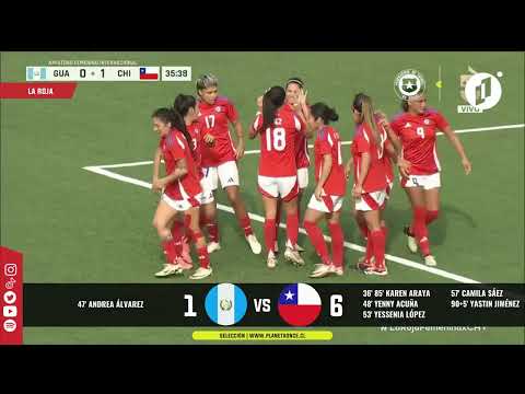 #ResumenP11 Amistoso FIFA Guatemala 1-6 Chile Femenina 01-06-2024 RESUMEN COMPACTO COMPLETO