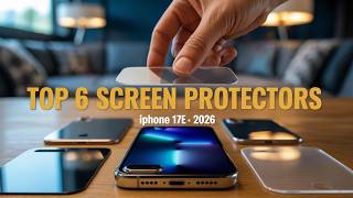 Top 6 Best iPhone 17E Screen Protectors 2026!