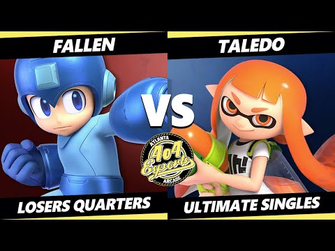 4o4 Smash Night 66 Losers Quarters - Fallen (Mega Man) Vs. Taledo (Inkling) SSBU Ultimate Tournament