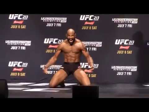 UFC Contender Yoel Romero puts on insane open workout ahead of UFC 213