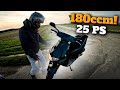 Erste Fahrt Gilera Runner 180ccm 24PS! | @LuisBrygala